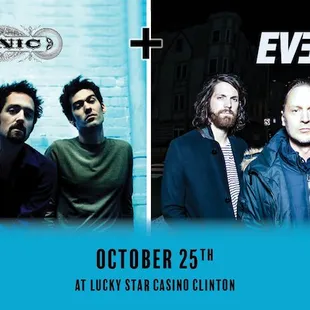 Tonic and Eve 6 Live at Lucky Star Clinton October 25th, 2019
