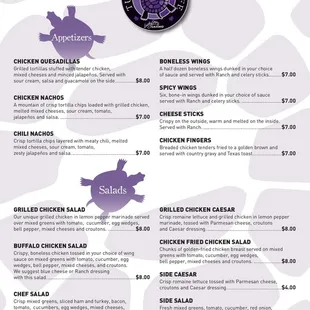 Turtle Creek Cafe Menu