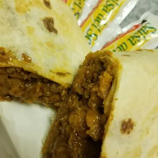 Frito chili pie wrap!