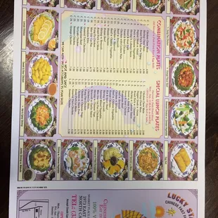 Updated Menu