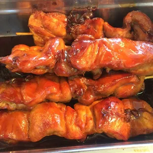House special Teryiaki Chicken Sticks
