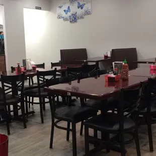 sushi and sashimi, interior