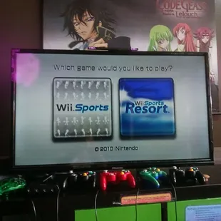 Playstation and WII games to play