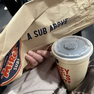 Now I'm ruining a perfectly good skirt trying to eat without a table eating the only food you "serve"   Truly astounded at the stupidity.