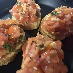 Salmon Bruschetta