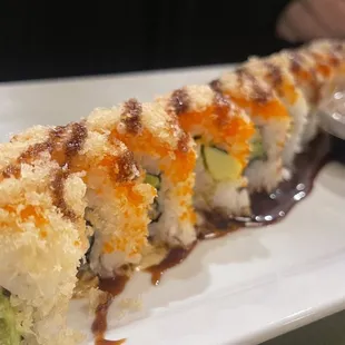 Crunchy roll amazing.