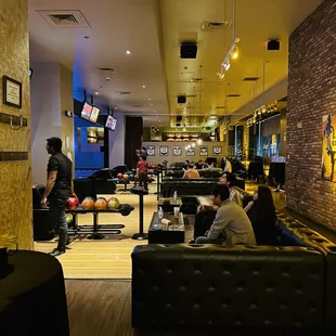 Bowling area