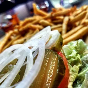 westernburger, barbecue, that lines up your meal with, an onion ring; maybe a horse rise in car ride; you will enjoy the round up of flavors