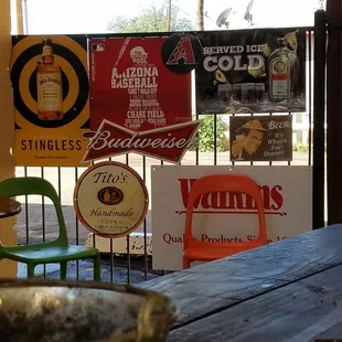 Patio, got the nice sunny day I'm going to sit outside