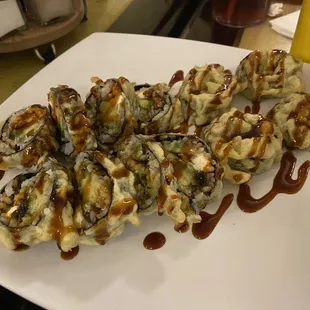 Their version of their Las Vegas rolls...