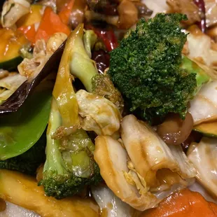 Kung pow vegetable - amazing.