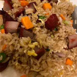 BBQ beef fried rice