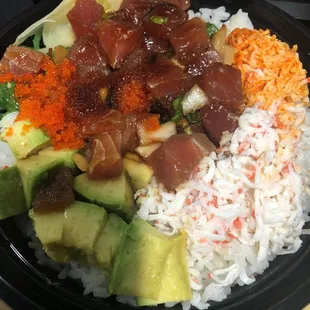 Tuna poke! Bomb dot com.