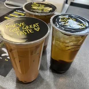 wo cups of iced coffee