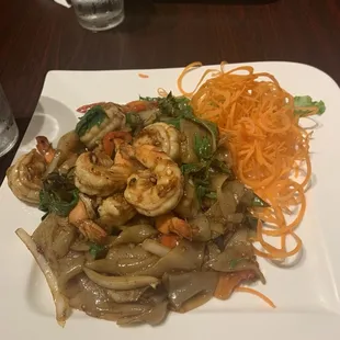 Shrimp Drunken Noodles