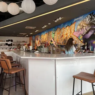 Bar area