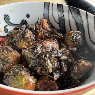 Fried Brussel Sprouts Plate