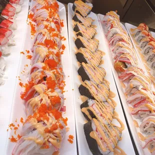 sushi, sushi and sashimi, sashimi, food