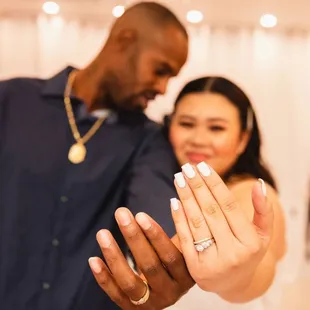 Just married couple