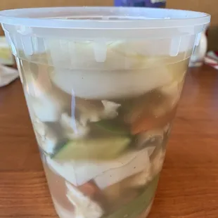 Bowl of wor wonton soup