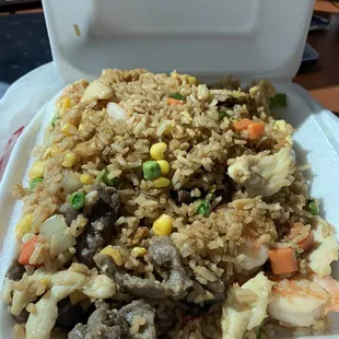Combo fried rice