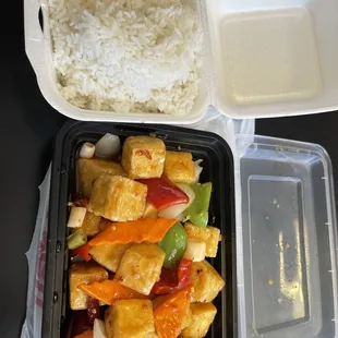 General Tsao 's Tofu