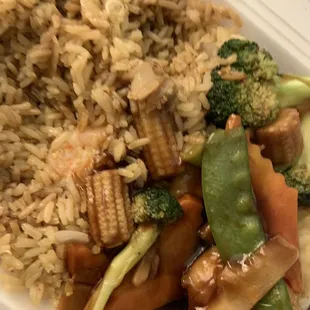 Shrimp w. Mixed Vegetables