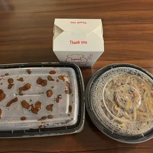 Large and small portion sizes