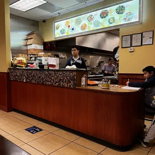 They have a small footprint but turn out a lot of really good food!