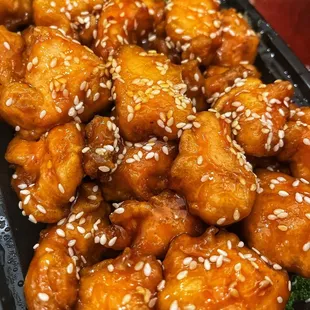 Seasame chicken takeout
