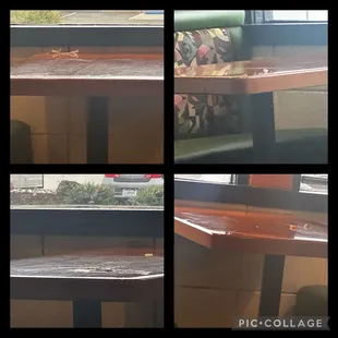 Dirty tables all around