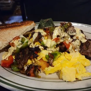 Prime rib hash