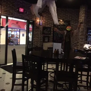 Halloween look inside