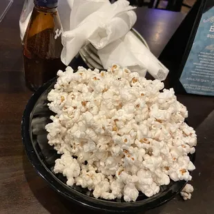 Free popcorn!