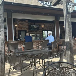 Outdoor bar