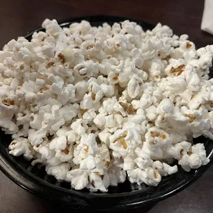 Fresh and tasty popcorn.