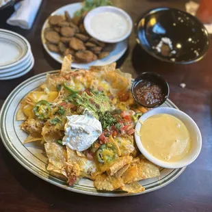 Old School Chicken Nachos