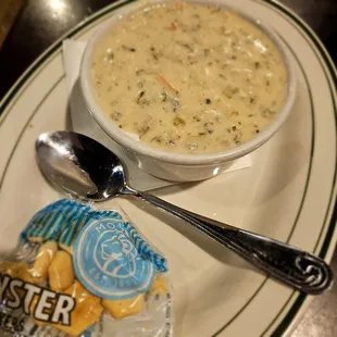 Thick,tasty, &amp; scrumptious Chicken WILD Rice Soup