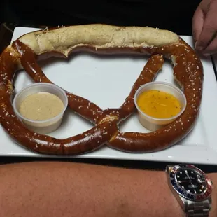 Ginormous Pretzel. Skippable.