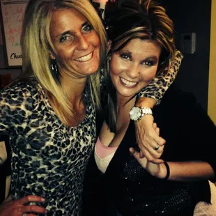 two women posing for a picture