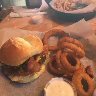 Lil bacon cheeseburger