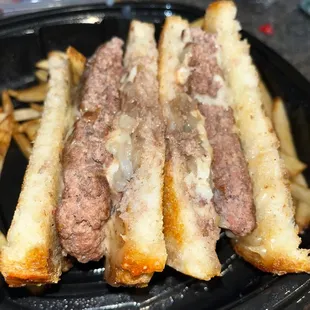 Patty Cake Melt Sandwich