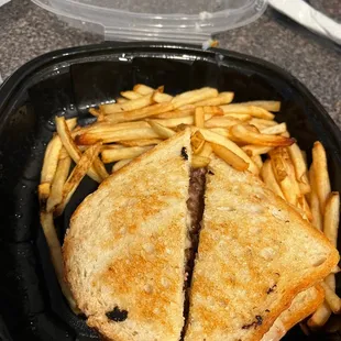 Patty Cake Melt Sandwich