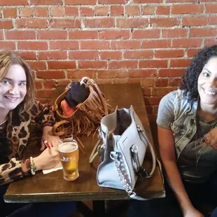 Two hot woman in this bar hell yes it&apos;s on I might get lucky