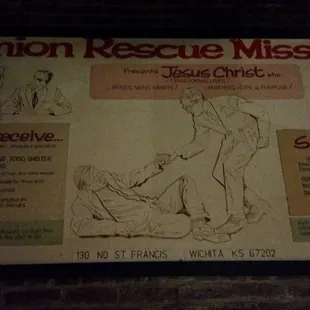 2nd best bar art in Wichita once you realize  the irony. ..
