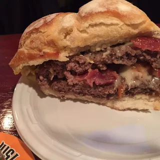 Bacon, Egg & Cheese Burger