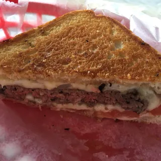 Cubano Grilled Cheese Burger