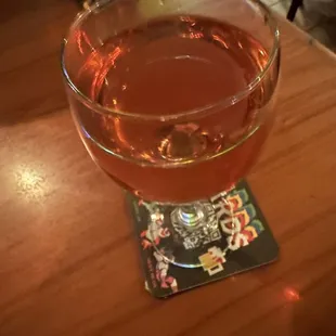 Rose Wine on tap