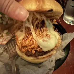 Buffalo Chicken Burger