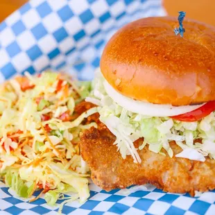 Tyrone&apos;s Midwest Crispy Pork Tenderloin Sandwich